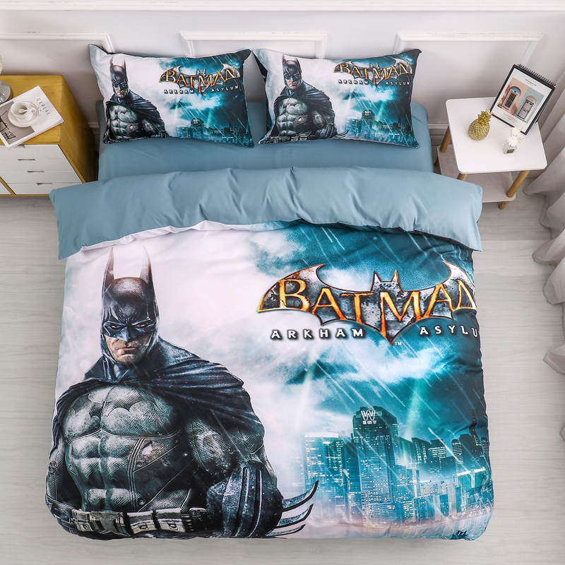 2020新款3D卡通系列四件套 枕套/只 配套件不单独售卖 蝙蝠侠