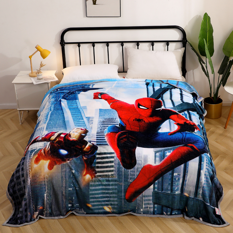 2021新款3D卡通毛毯 200cmx230cm 蜘蛛侠