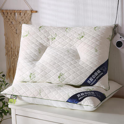 2021新款乳胶定型枕枕芯枕头48*74cm 白色