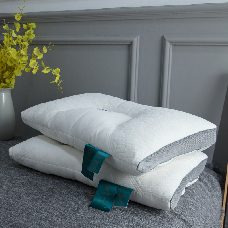 2023新款全棉定型枕保健枕羽丝枕枕芯枕头头等舱-白48*74cm/只 头等舱-白