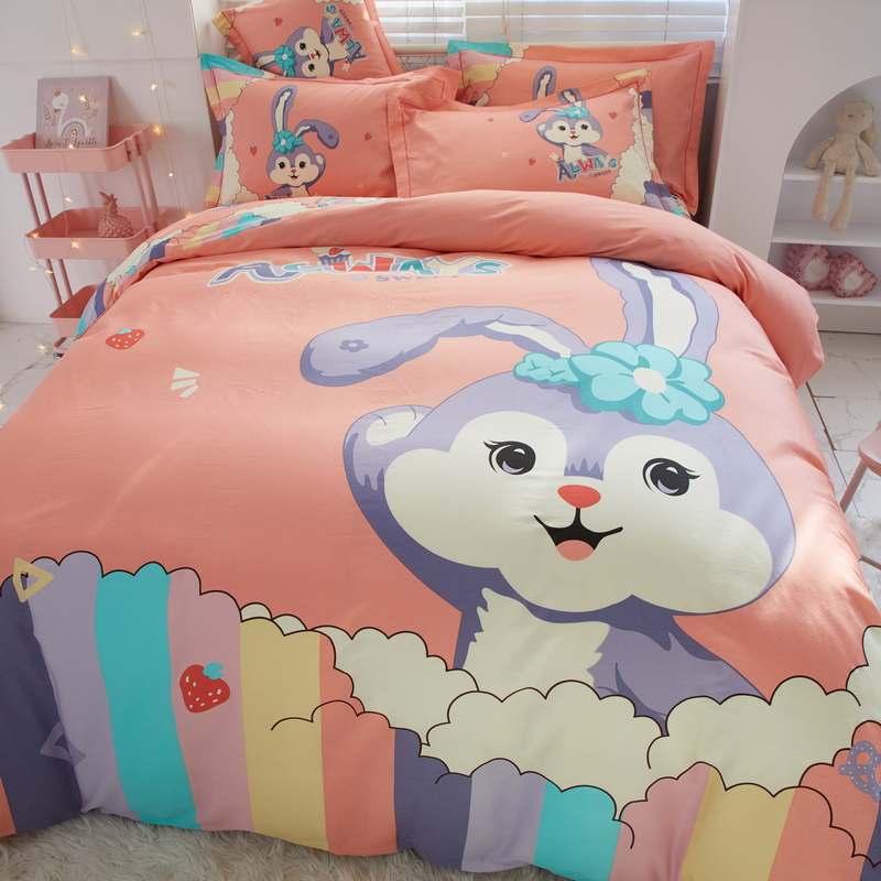 2022新款13372全棉大版印花四件套 第一批 可爱熊