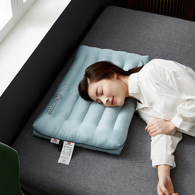 2021新款3M透气低枕枕头枕芯48*74cm/只 3M蓝