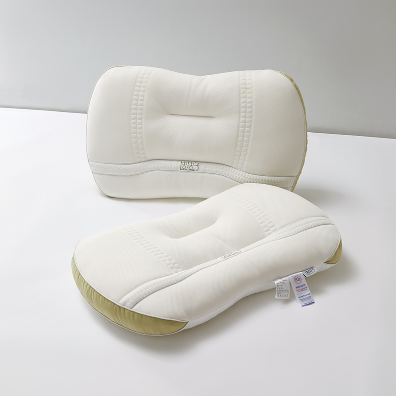 2022新款Spa乳胶决明子枕 枕头枕芯 决决子-果绿  2400g（一对装）