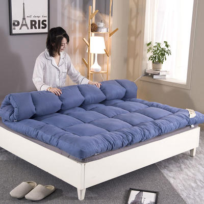 2021 嘉雅床垫 新款加厚立体 羽丝绒床垫酒店宾馆软床褥 120x200cm（5.3斤） 蓝色