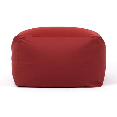 日式居家可拆洗 各色懒人沙发厂家直销一件 65×65×43cm 红色