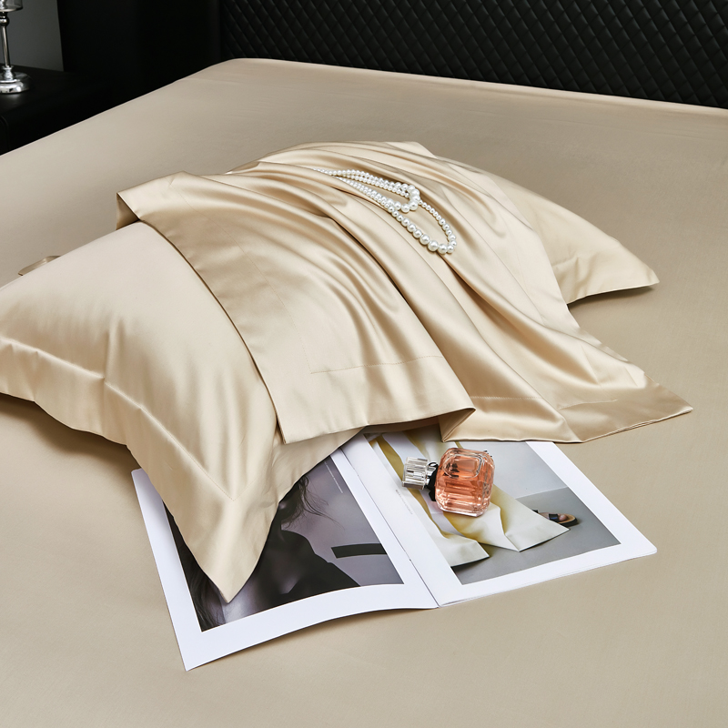 2024新款100支全棉单品系列-单枕套 48x74cm枕套/对 浅香槟