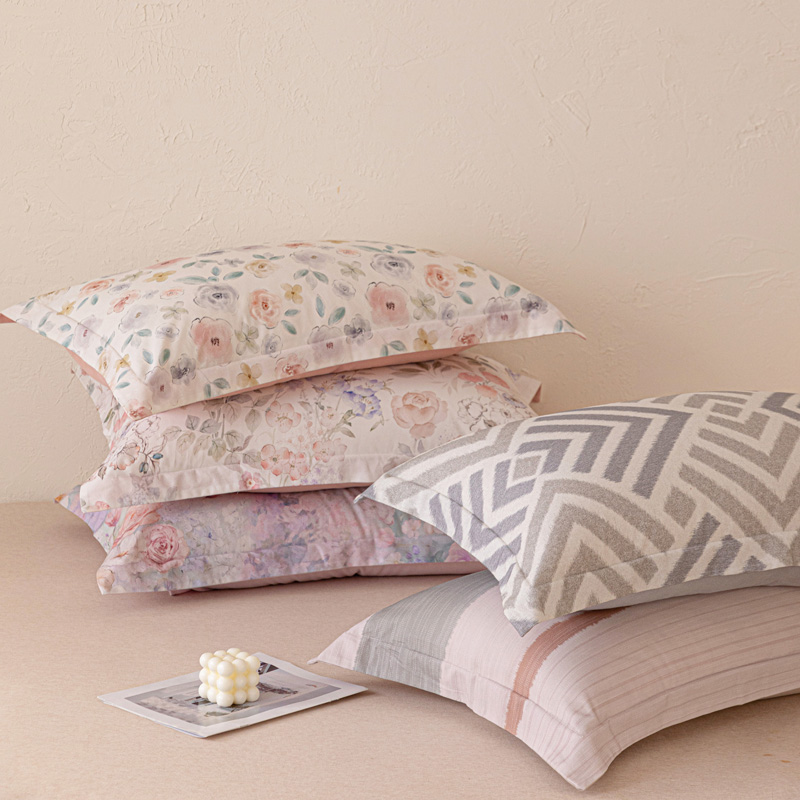 2025新款礼盒款秋冬陶瓷磨毛系列长绒棉数码印花磨毛四件套 组合图仅供展示