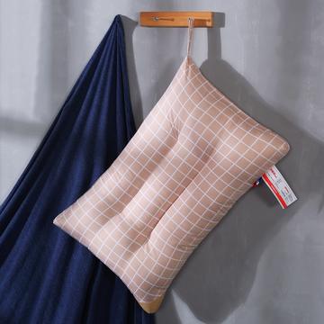 超柔磨毛定型可水洗枕芯保健护颈枕头