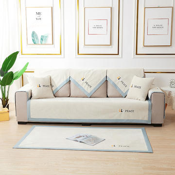 2021新款沙发垫-麋鹿和平猫