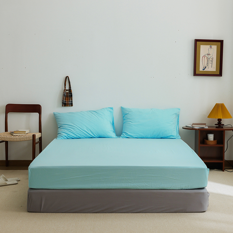 2022新款全棉水洗棉纯色单品床单系列 245cmx250cm单床单 弗蒂尼兰