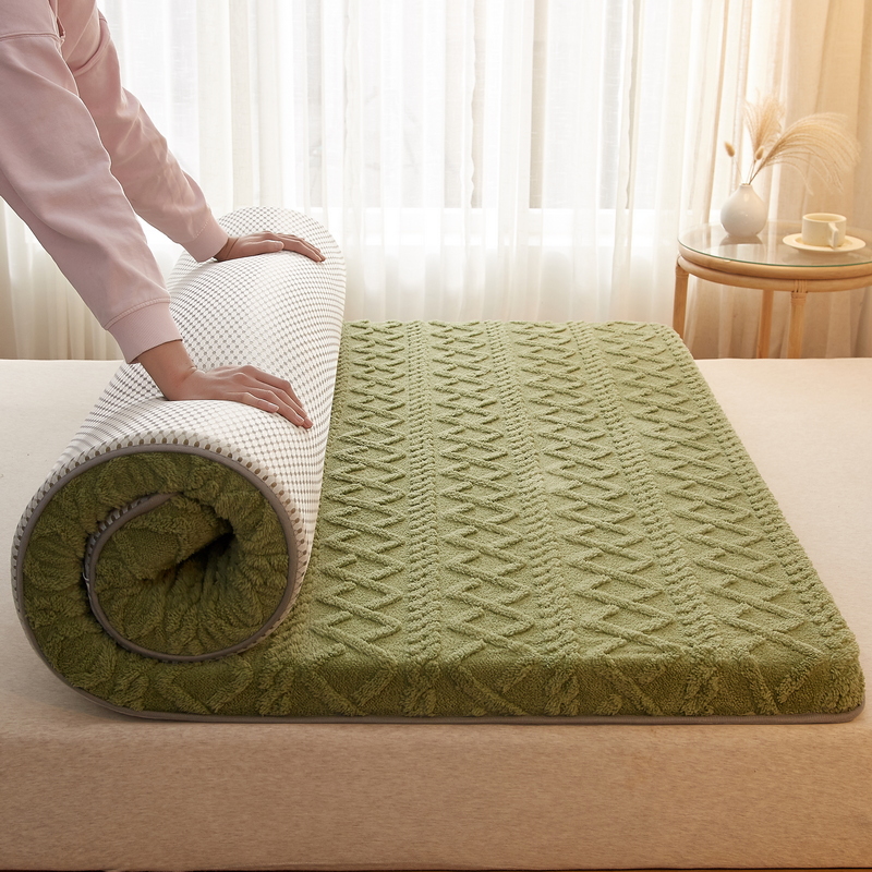 2023新款床垫系列-塔芙蓉床垫5厘米 120*200 水绿