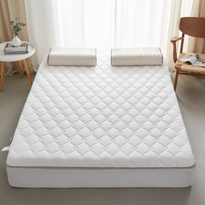2023新款床垫系列-加厚单边乳胶床垫 90*200*6 格子白